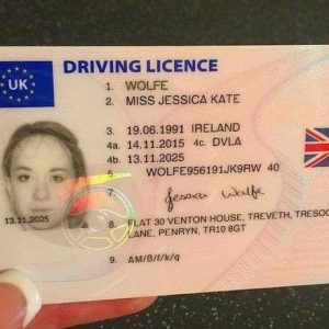 Buy UK drivers license